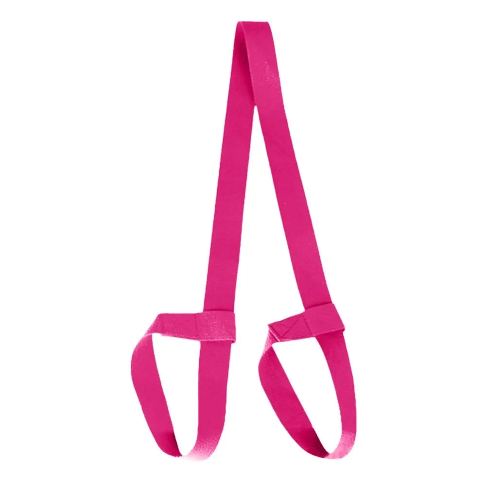 High Quality Yoga Mat Strap Belt Adjustable Sports Sling Shoulder Carry Belt Exercise Stretch Fitness Elastic Yoga Belt