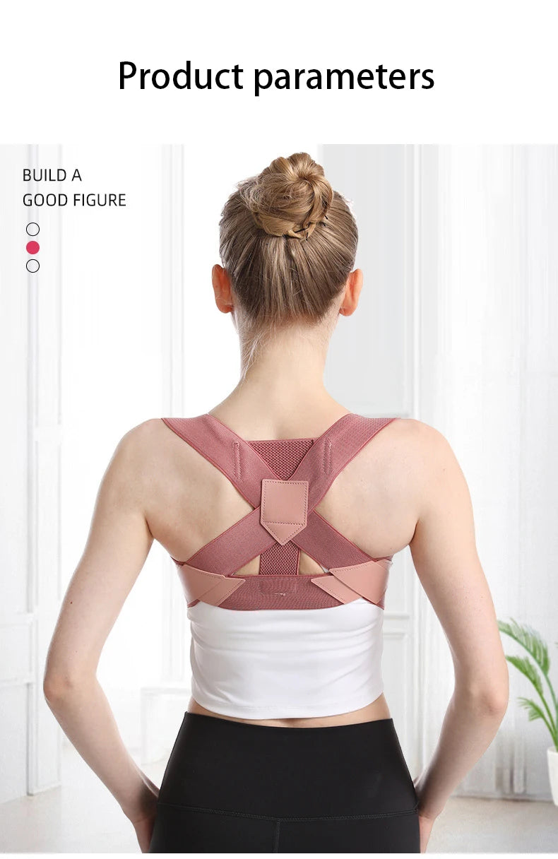 Hunchback Corrector for Adults,invisible Posture Correction With Straps, Bent Waist, Chest and Neck Forward Tilt Correction Tool