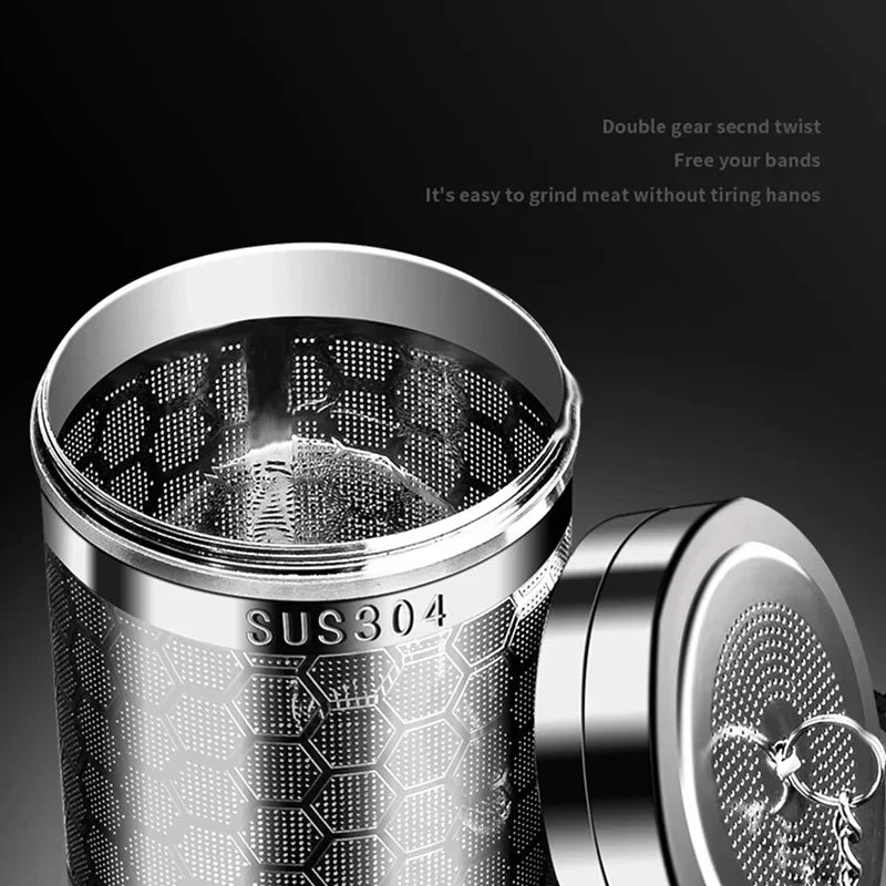 1pc Tea Infuser, Extra Fine Mesh Tea Strainers for Loose Tea, Stainless Steel Tea Strainer with Extended Chain Hook