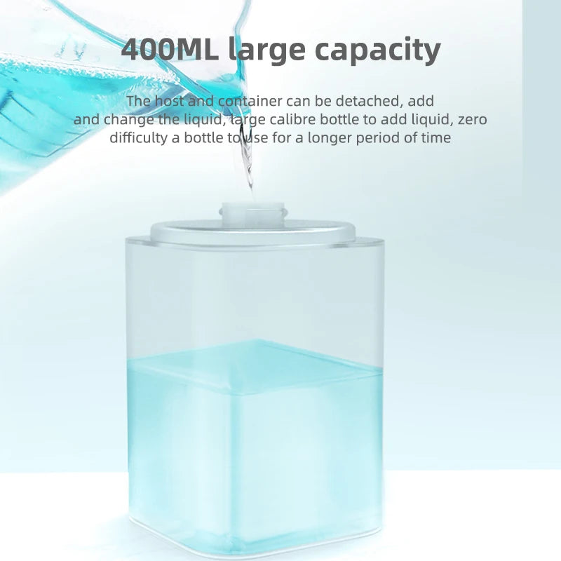 Automatic Soap Dispenser Infrared Sensing Foam Hand Sanitizer USB Rechargeable Foaming Hand Soap Dispenser For Home Bathrooms