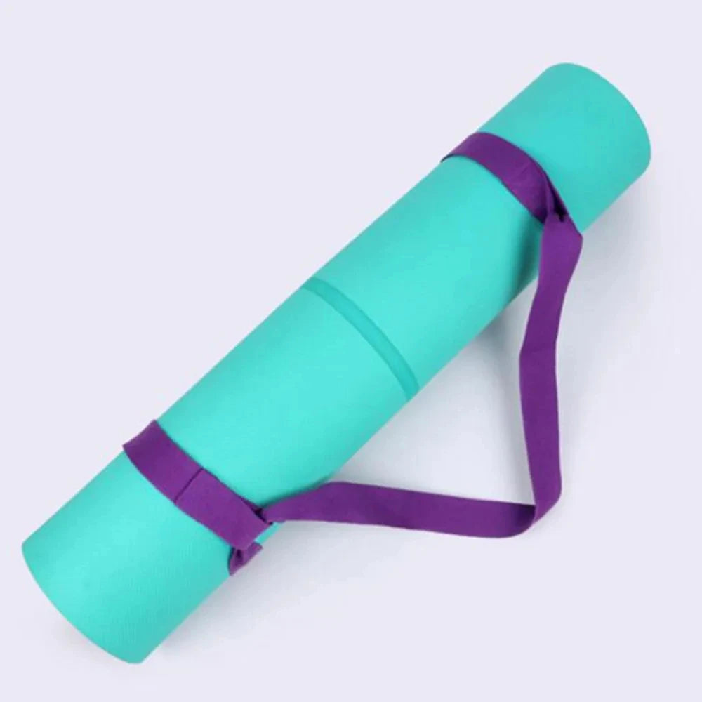 High Quality Yoga Mat Strap Belt Adjustable Sports Sling Shoulder Carry Belt Exercise Stretch Fitness Elastic Yoga Belt