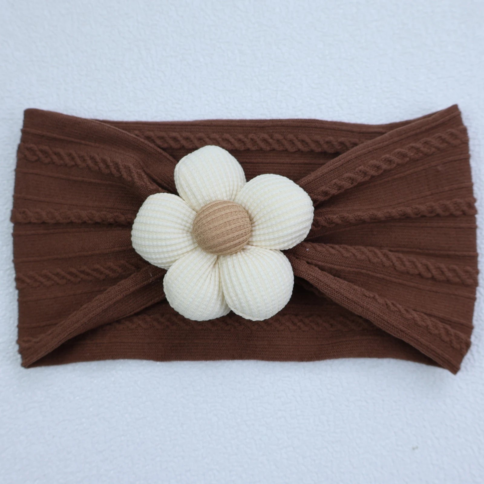 New Flower Nylon Girl Hairband Elastic Soft Baby Headband for Children Turban Headwear for Newborn Baby Kids Hair Accessories