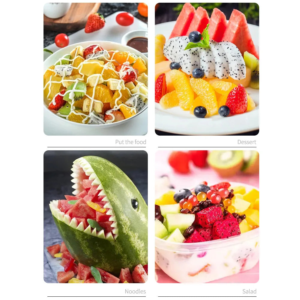 Avocado Slicer  3 In 1 Shea Corer Butter Fruit Peeler Cutter Pulp Separator Plastic Knife Kitchen Vegetable Tools