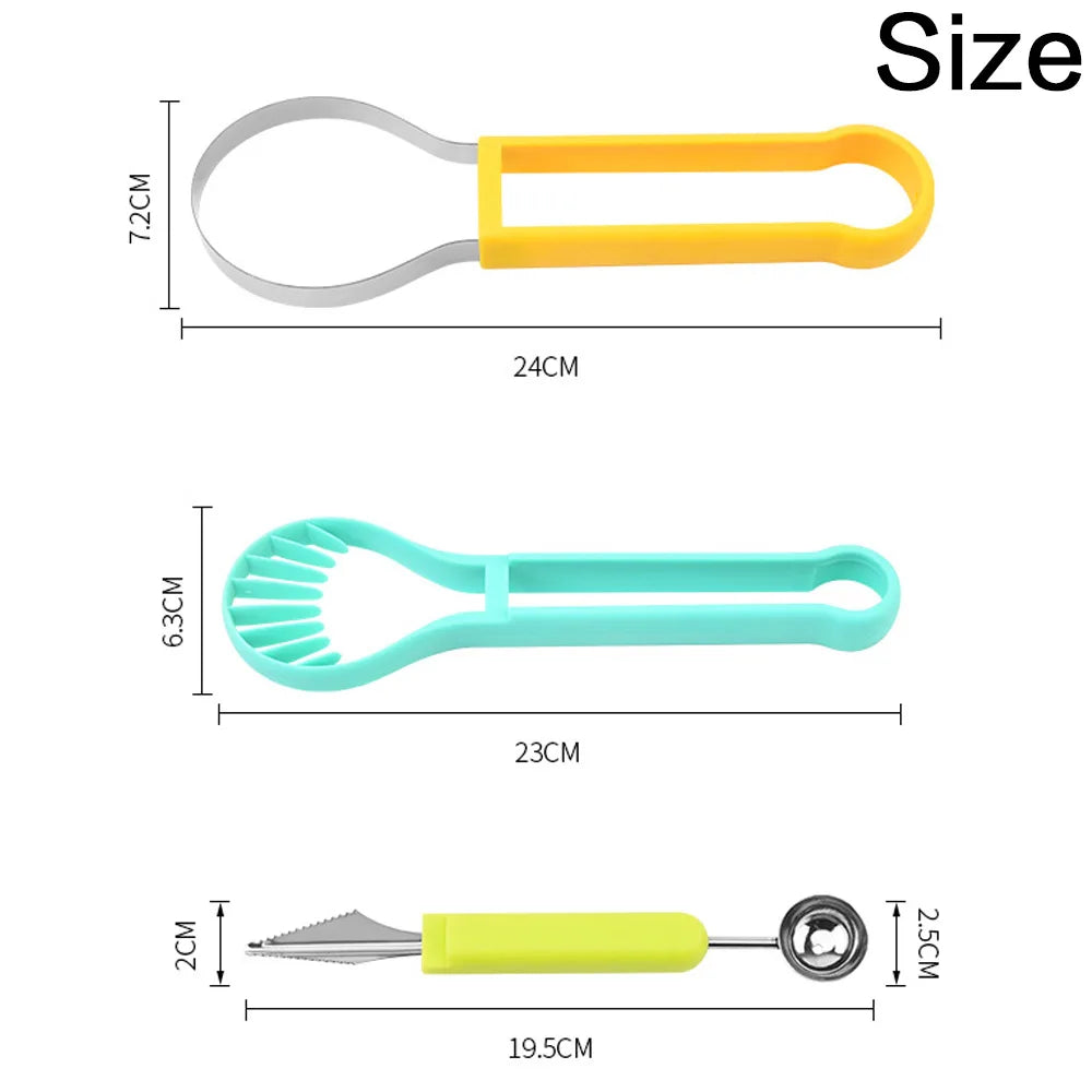 Avocado Slicer  3 In 1 Shea Corer Butter Fruit Peeler Cutter Pulp Separator Plastic Knife Kitchen Vegetable Tools