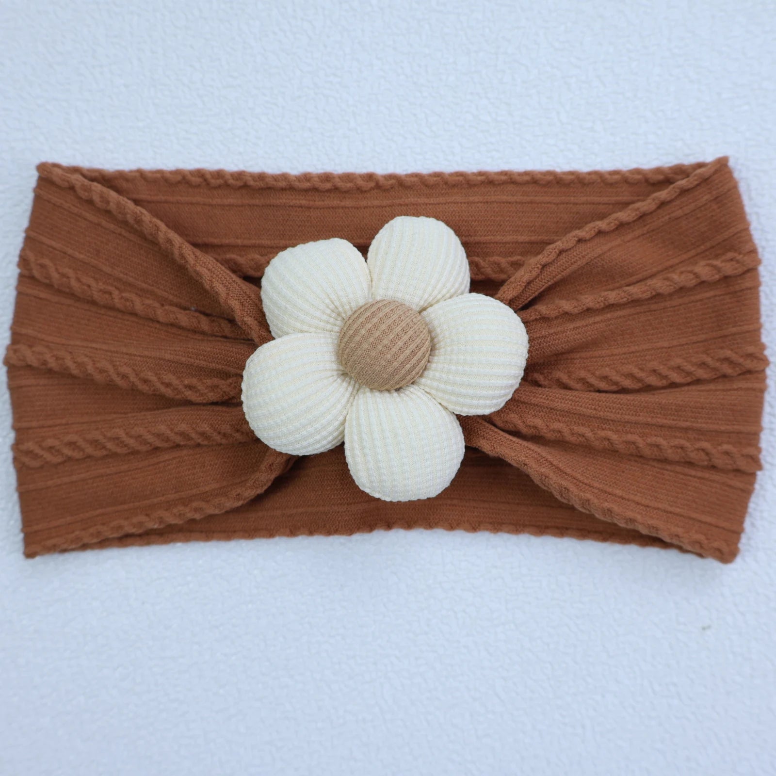 New Flower Nylon Girl Hairband Elastic Soft Baby Headband for Children Turban Headwear for Newborn Baby Kids Hair Accessories