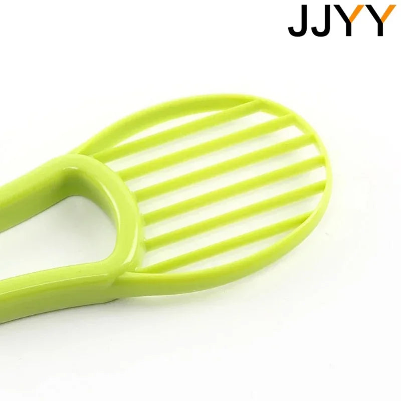 Avocado Slicer  3 In 1 Shea Corer Butter Fruit Peeler Cutter Pulp Separator Plastic Knife Kitchen Vegetable Tools